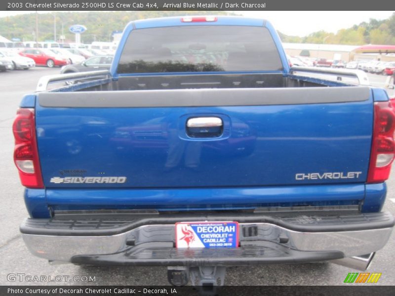 Arrival Blue Metallic / Dark Charcoal 2003 Chevrolet Silverado 2500HD LS Crew Cab 4x4