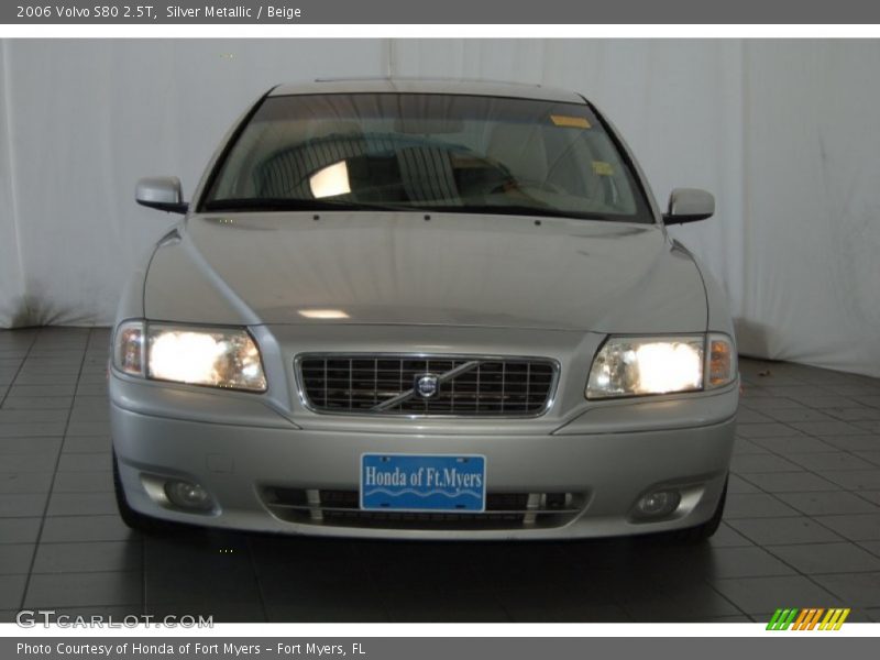 Silver Metallic / Beige 2006 Volvo S80 2.5T