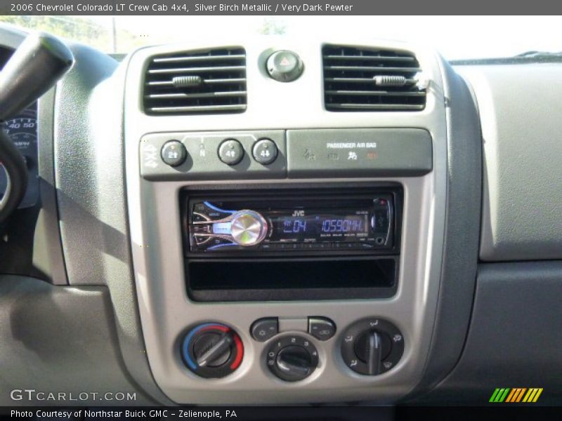 Silver Birch Metallic / Very Dark Pewter 2006 Chevrolet Colorado LT Crew Cab 4x4