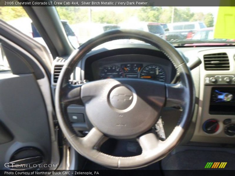 Silver Birch Metallic / Very Dark Pewter 2006 Chevrolet Colorado LT Crew Cab 4x4