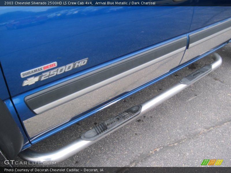 Arrival Blue Metallic / Dark Charcoal 2003 Chevrolet Silverado 2500HD LS Crew Cab 4x4