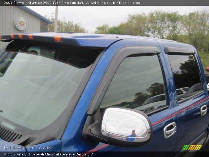 Arrival Blue Metallic / Dark Charcoal 2003 Chevrolet Silverado 2500HD LS Crew Cab 4x4