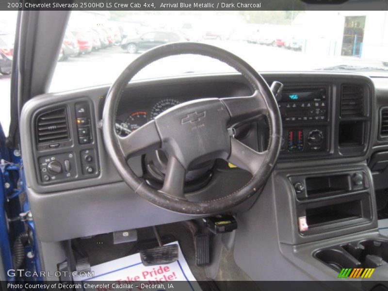 Arrival Blue Metallic / Dark Charcoal 2003 Chevrolet Silverado 2500HD LS Crew Cab 4x4