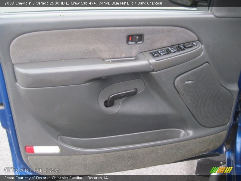 Arrival Blue Metallic / Dark Charcoal 2003 Chevrolet Silverado 2500HD LS Crew Cab 4x4
