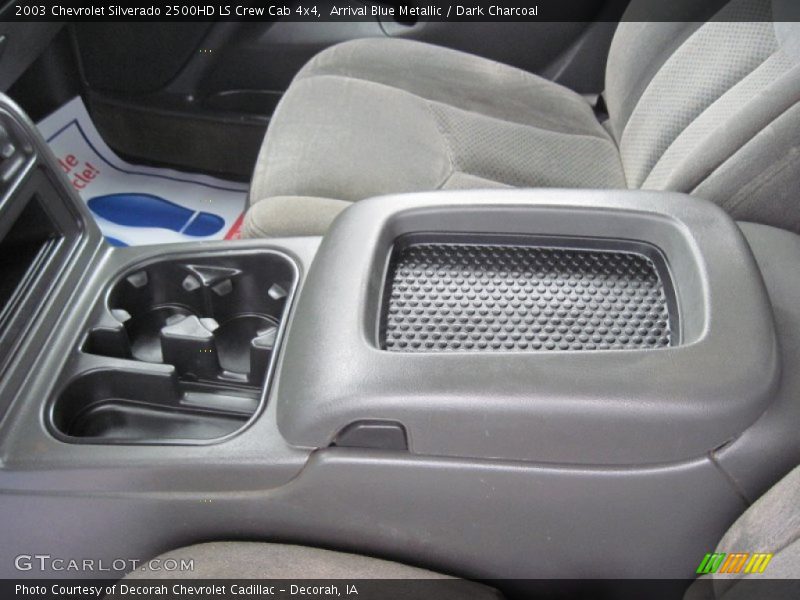 Arrival Blue Metallic / Dark Charcoal 2003 Chevrolet Silverado 2500HD LS Crew Cab 4x4