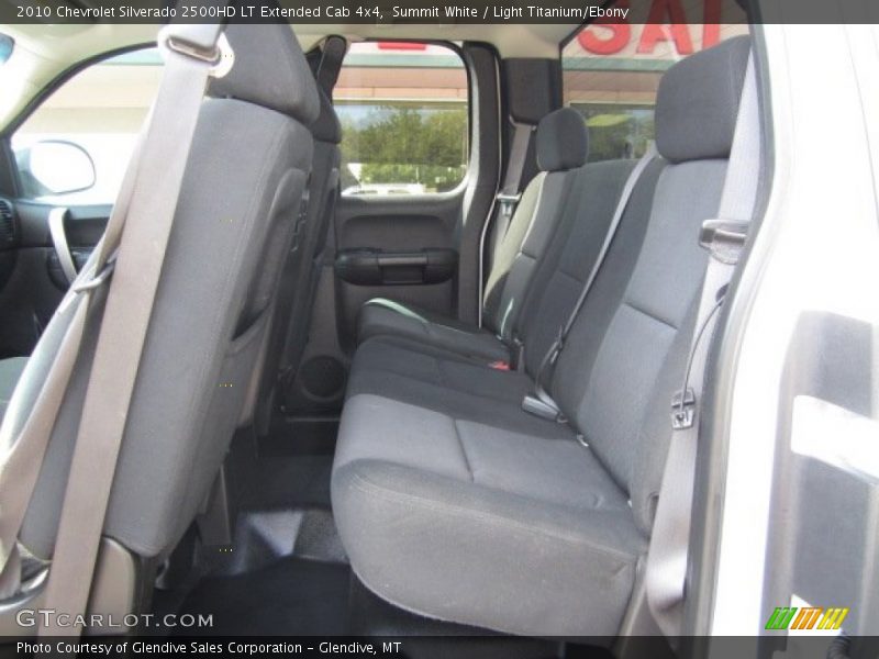 Summit White / Light Titanium/Ebony 2010 Chevrolet Silverado 2500HD LT Extended Cab 4x4