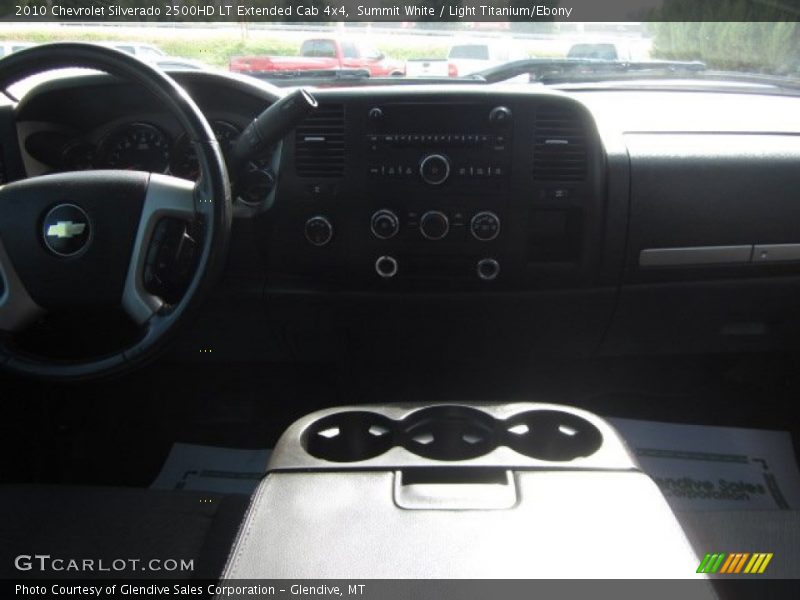 Summit White / Light Titanium/Ebony 2010 Chevrolet Silverado 2500HD LT Extended Cab 4x4