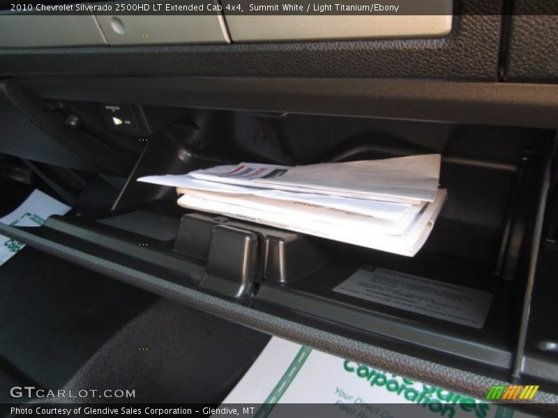 Summit White / Light Titanium/Ebony 2010 Chevrolet Silverado 2500HD LT Extended Cab 4x4