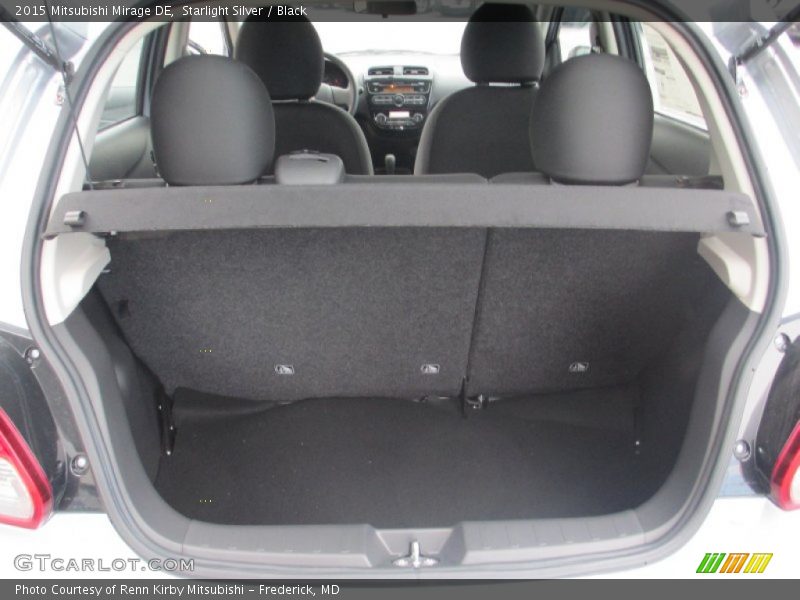 Starlight Silver / Black 2015 Mitsubishi Mirage DE