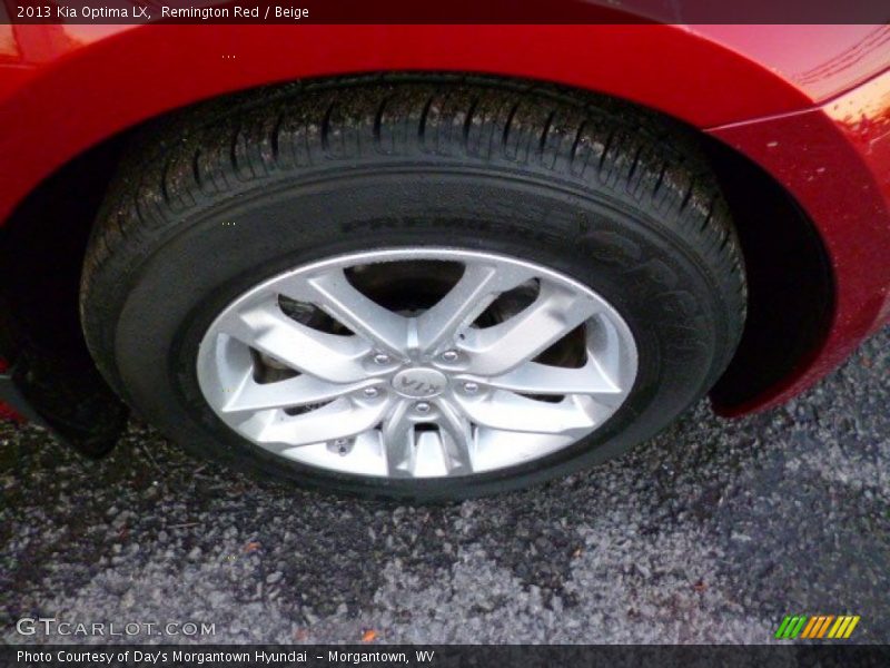 Remington Red / Beige 2013 Kia Optima LX