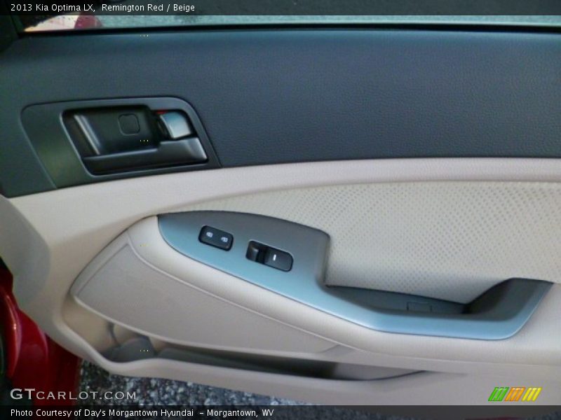 Remington Red / Beige 2013 Kia Optima LX