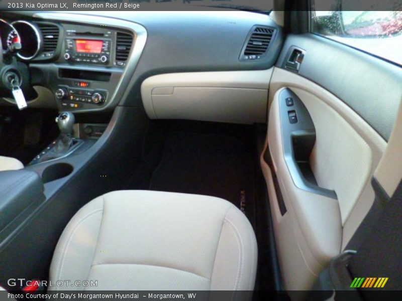 Remington Red / Beige 2013 Kia Optima LX
