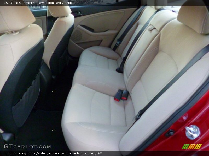 Remington Red / Beige 2013 Kia Optima LX