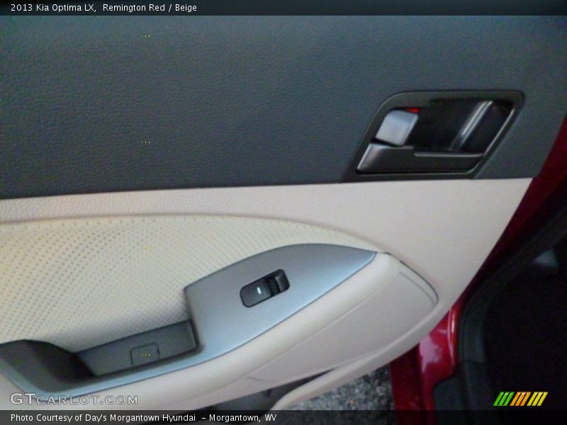 Remington Red / Beige 2013 Kia Optima LX