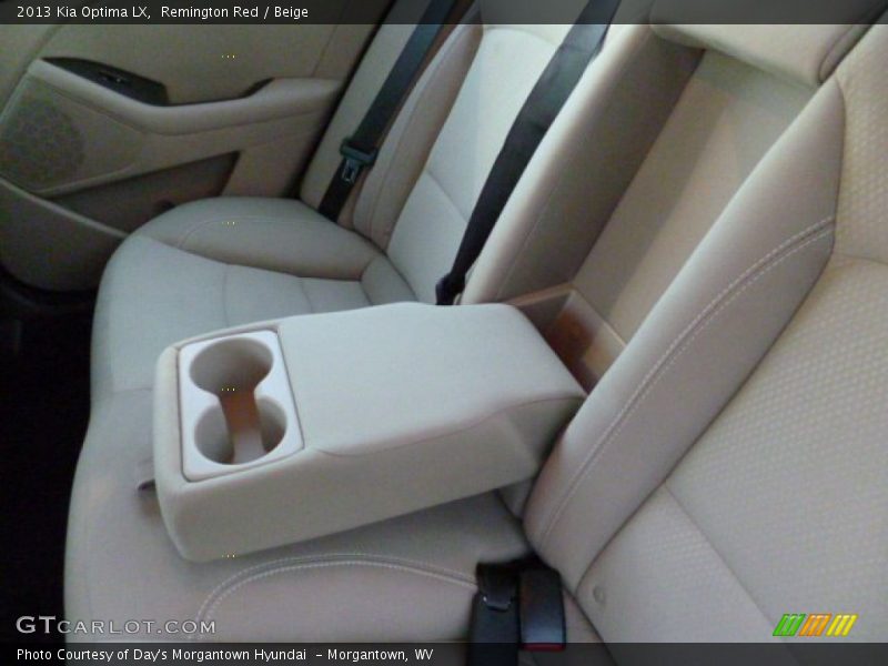 Remington Red / Beige 2013 Kia Optima LX