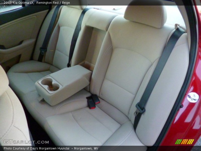 Remington Red / Beige 2013 Kia Optima LX