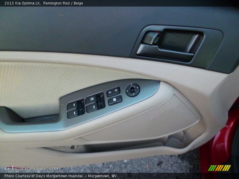 Remington Red / Beige 2013 Kia Optima LX