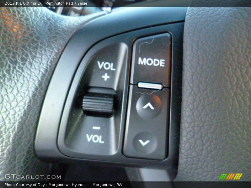 Remington Red / Beige 2013 Kia Optima LX