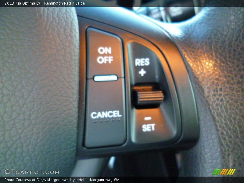 Remington Red / Beige 2013 Kia Optima LX