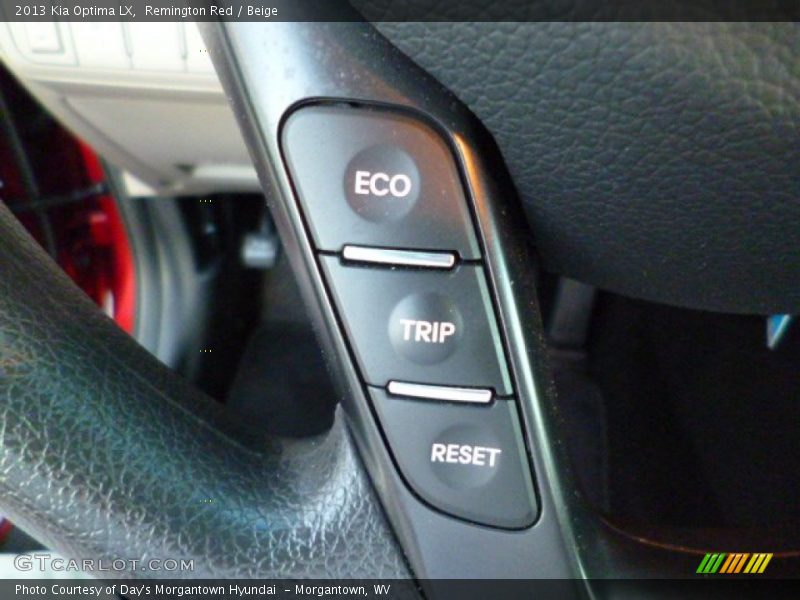 Remington Red / Beige 2013 Kia Optima LX