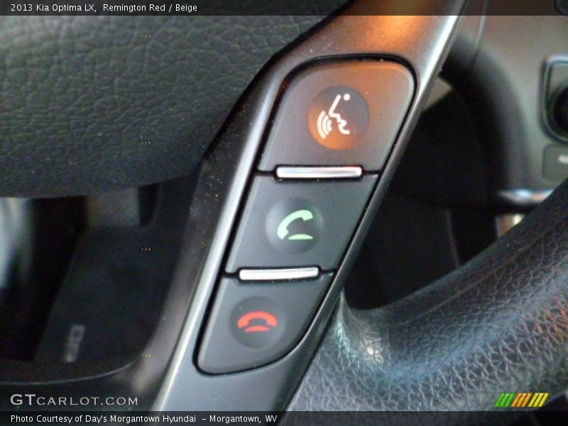Remington Red / Beige 2013 Kia Optima LX