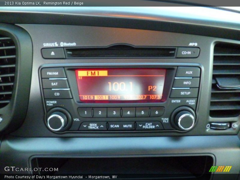 Remington Red / Beige 2013 Kia Optima LX