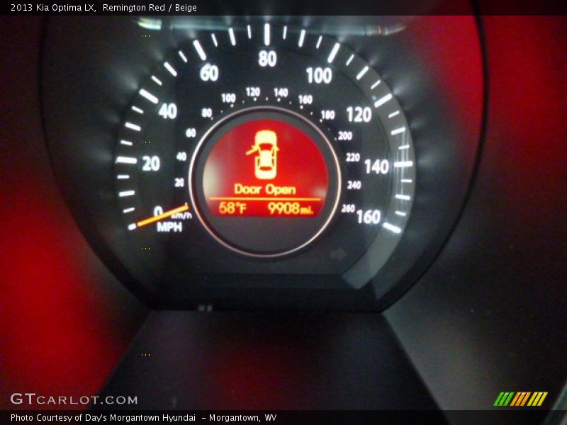 Remington Red / Beige 2013 Kia Optima LX