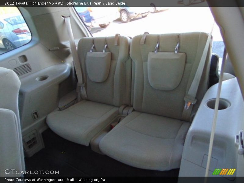 Shoreline Blue Pearl / Sand Beige 2012 Toyota Highlander V6 4WD