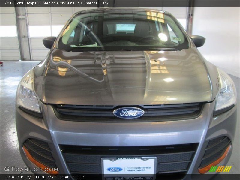 Sterling Gray Metallic / Charcoal Black 2013 Ford Escape S