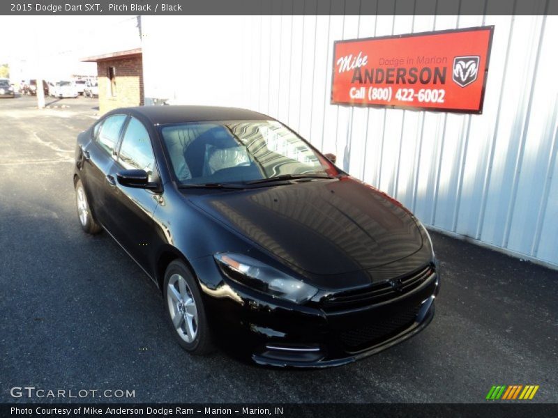 Pitch Black / Black 2015 Dodge Dart SXT