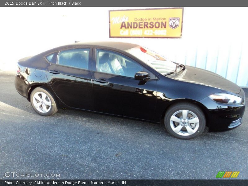 Pitch Black / Black 2015 Dodge Dart SXT