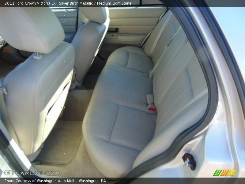 Silver Birch Metallic / Medium Light Stone 2011 Ford Crown Victoria LX