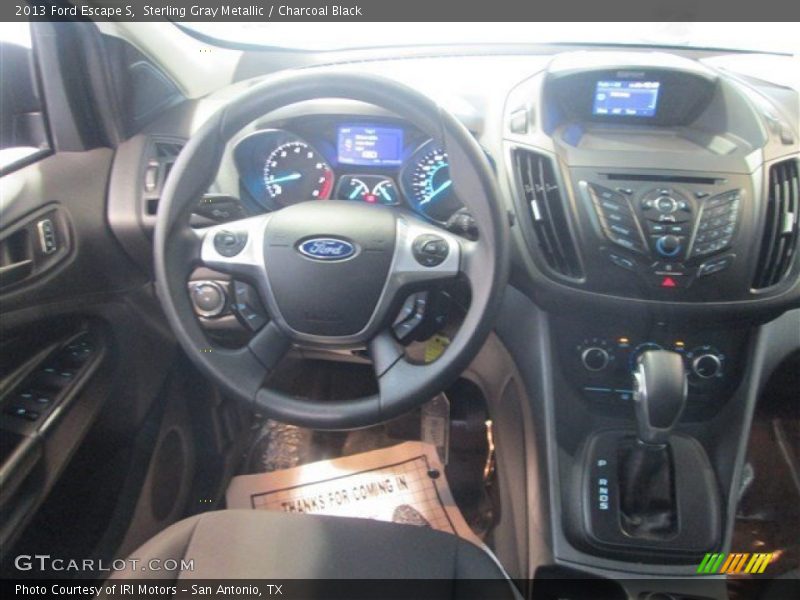 Sterling Gray Metallic / Charcoal Black 2013 Ford Escape S