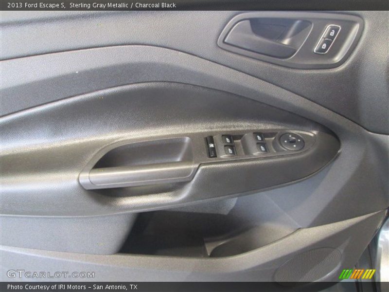 Sterling Gray Metallic / Charcoal Black 2013 Ford Escape S