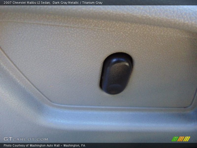 Dark Gray Metallic / Titanium Gray 2007 Chevrolet Malibu LS Sedan