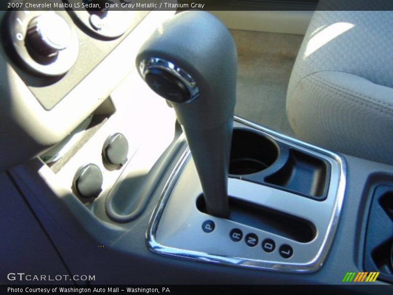 Dark Gray Metallic / Titanium Gray 2007 Chevrolet Malibu LS Sedan