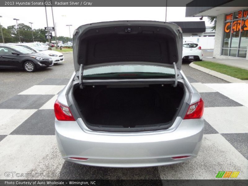 Radiant Silver / Gray 2013 Hyundai Sonata GLS