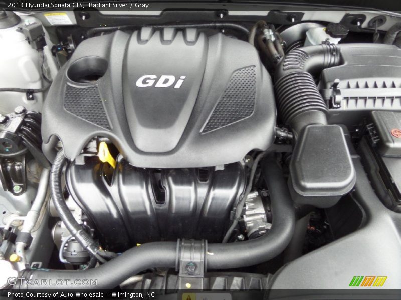 Radiant Silver / Gray 2013 Hyundai Sonata GLS