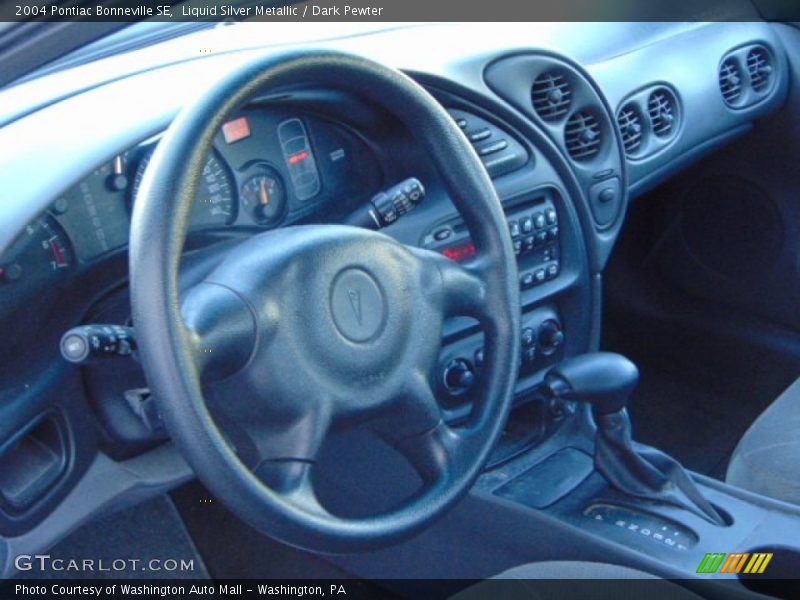 Liquid Silver Metallic / Dark Pewter 2004 Pontiac Bonneville SE