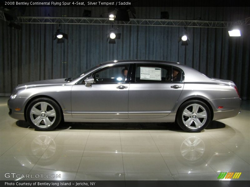Silver Tempest / Saddle 2008 Bentley Continental Flying Spur 4-Seat