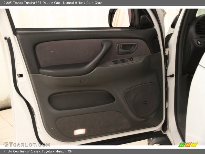 Natural White / Dark Gray 2005 Toyota Tundra SR5 Double Cab