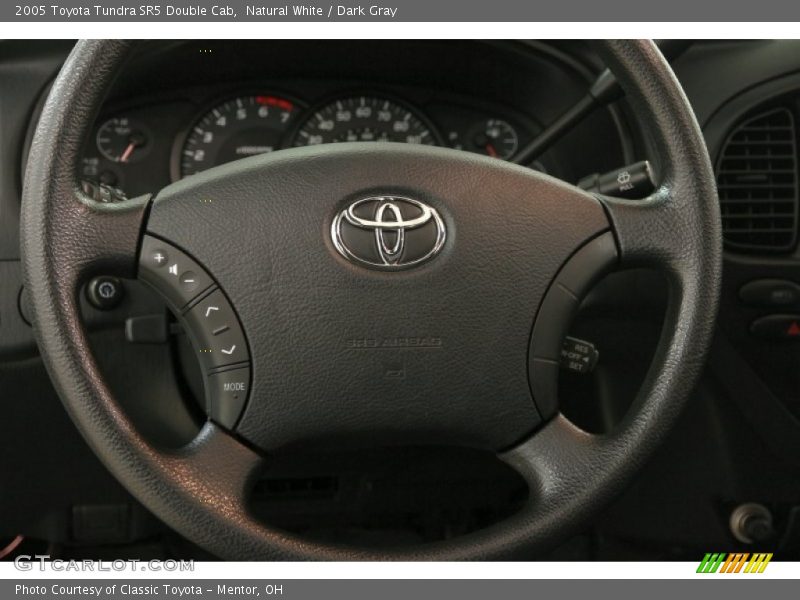 Natural White / Dark Gray 2005 Toyota Tundra SR5 Double Cab