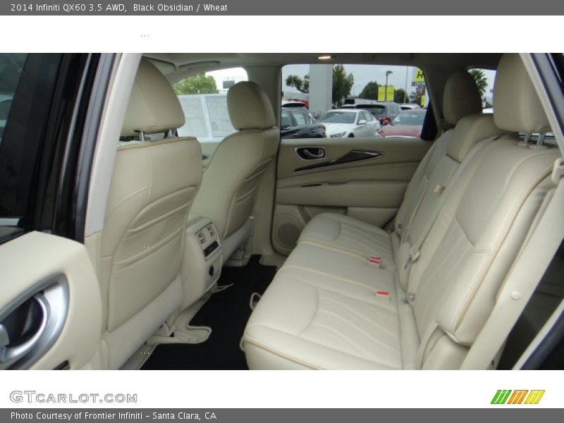 Black Obsidian / Wheat 2014 Infiniti QX60 3.5 AWD