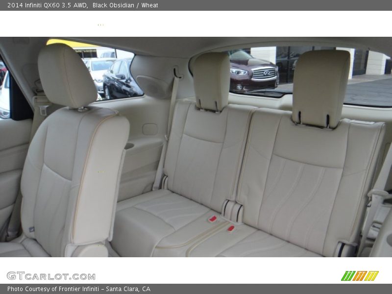 Black Obsidian / Wheat 2014 Infiniti QX60 3.5 AWD