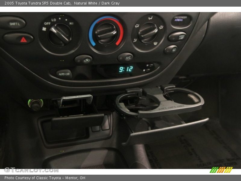 Natural White / Dark Gray 2005 Toyota Tundra SR5 Double Cab