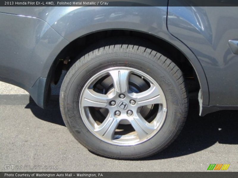 Polished Metal Metallic / Gray 2013 Honda Pilot EX-L 4WD