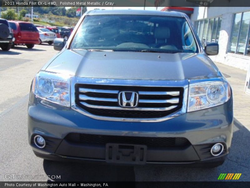 Polished Metal Metallic / Gray 2013 Honda Pilot EX-L 4WD