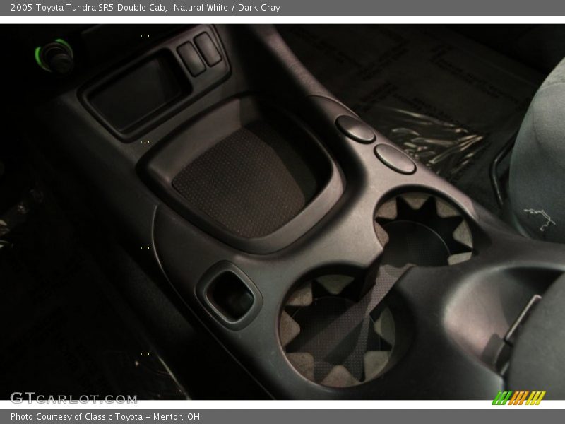 Natural White / Dark Gray 2005 Toyota Tundra SR5 Double Cab