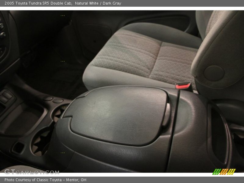 Natural White / Dark Gray 2005 Toyota Tundra SR5 Double Cab
