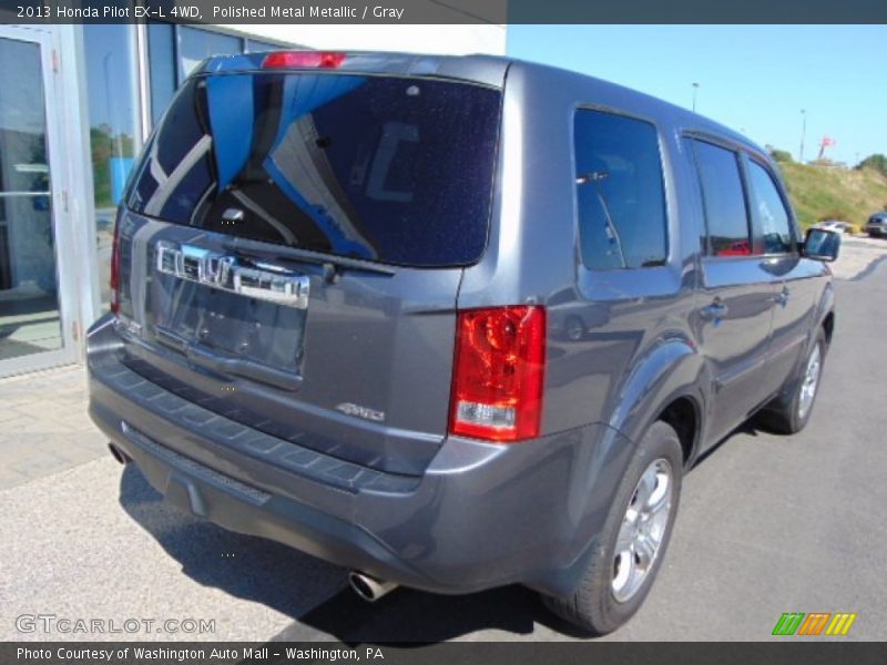Polished Metal Metallic / Gray 2013 Honda Pilot EX-L 4WD